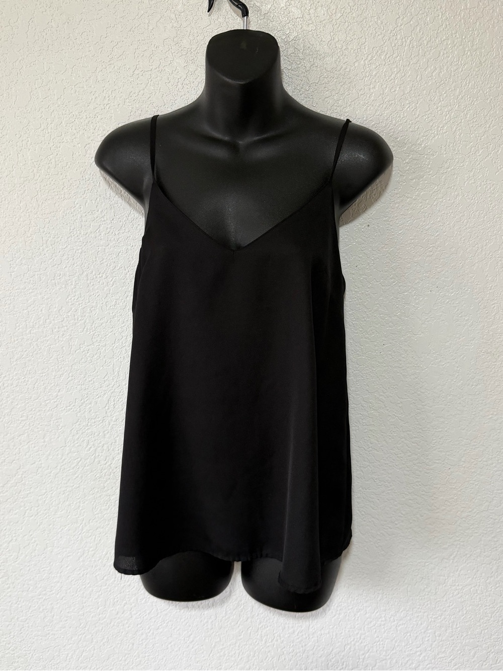 ASOS Black V-Neck Spaghetti Strap Cami